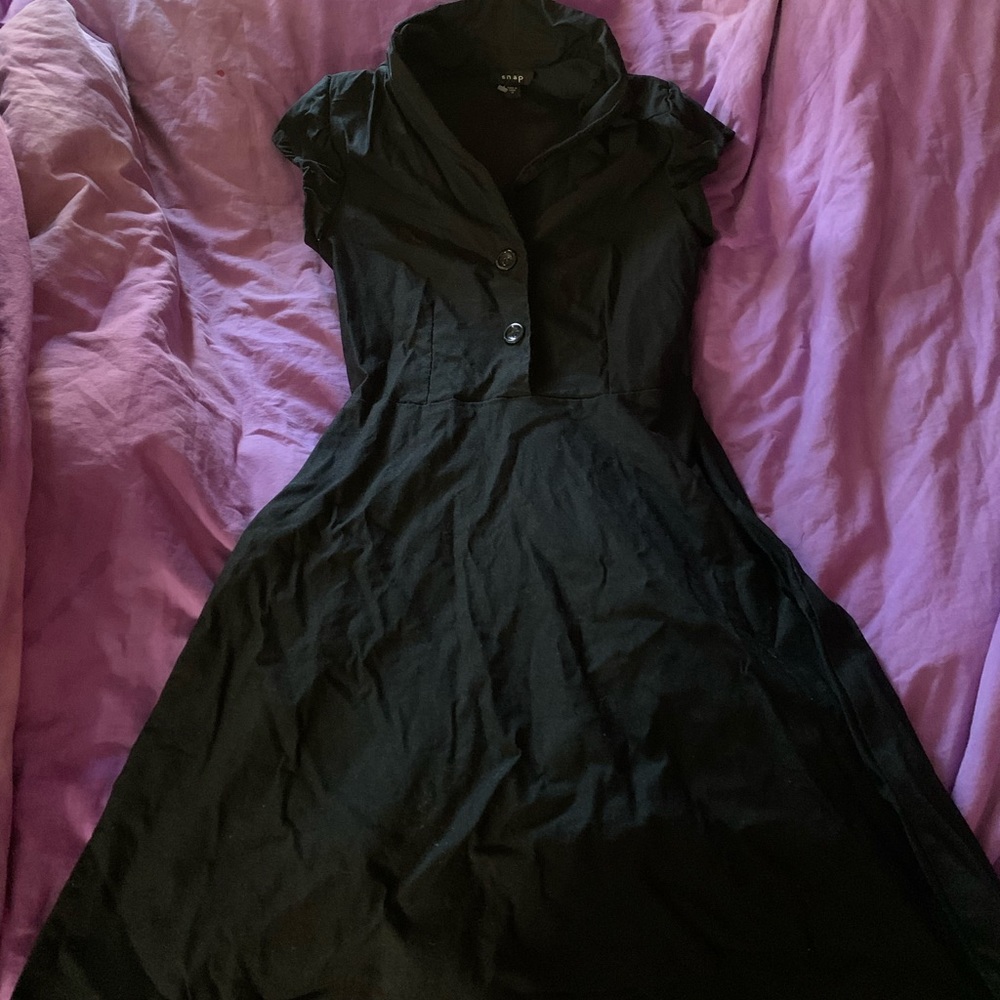 beautiful black stretchy dress
